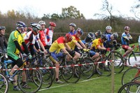 Highlight for Album: Notts & Derby Cross race at Bingham Leisure Centre.