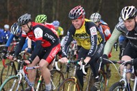 Highlight for Album: Notts & Derby cyclo cross race at Allestree Park. Dec 2008
