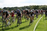Highlight for Album: Notts & Derby cyclocross race 2008 at Allestree Park